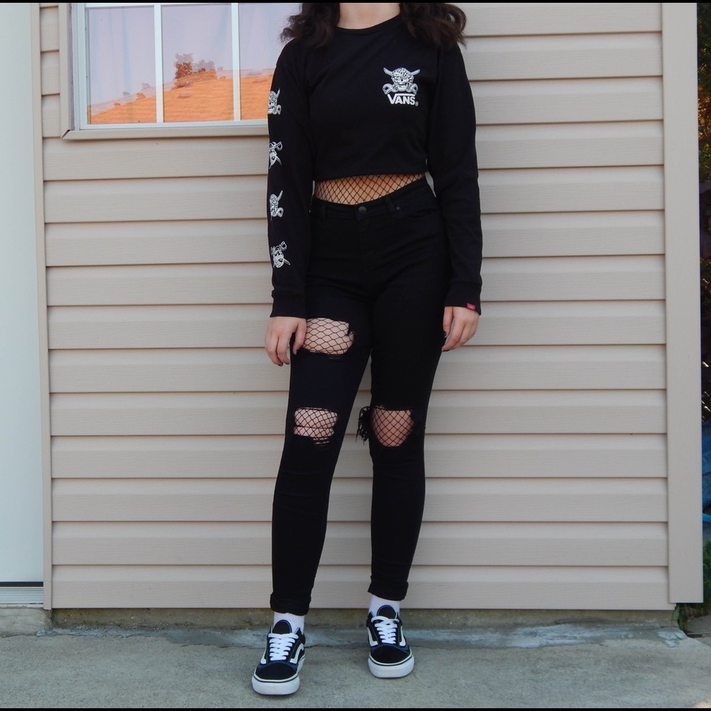 Black Ripped Jeans